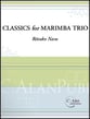 Classics for Marimba Trio cover